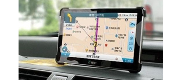 导航仪进行路况选择