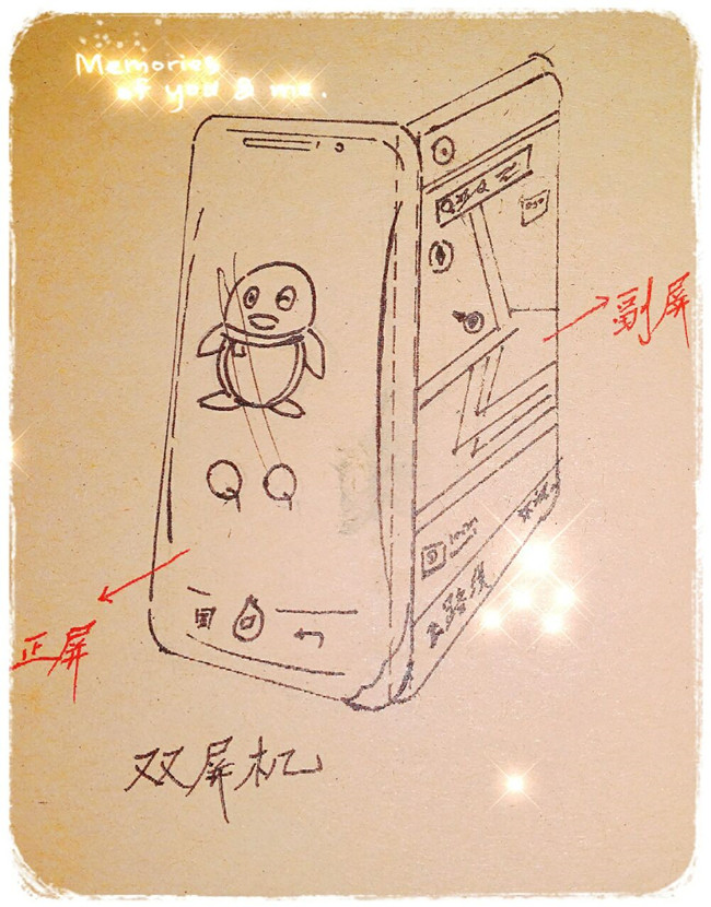 双屏机设计